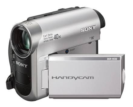 камера sony dcr hc52 и оригинальный кейс от камеры Sony