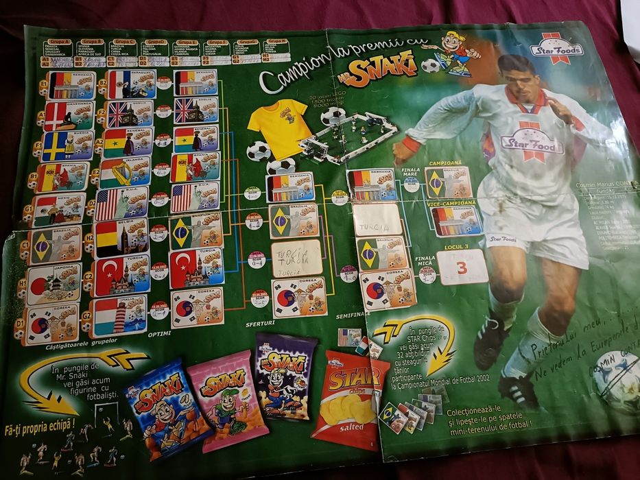 Album fotbal campionat mondial 2002