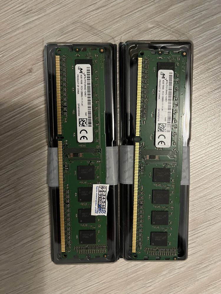 memorie RAM 2*4GB DDR3