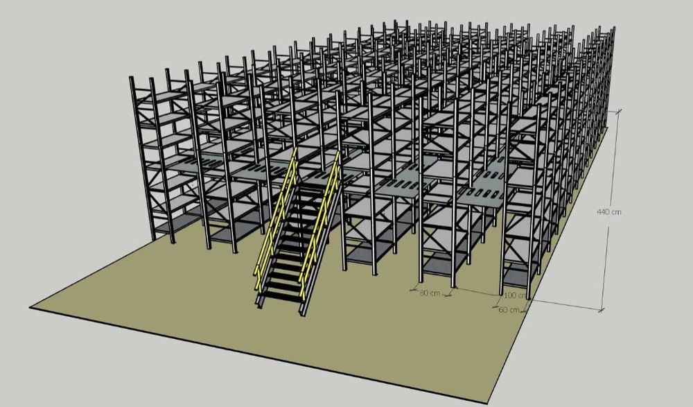 Rafturi metalice industriale 5433
