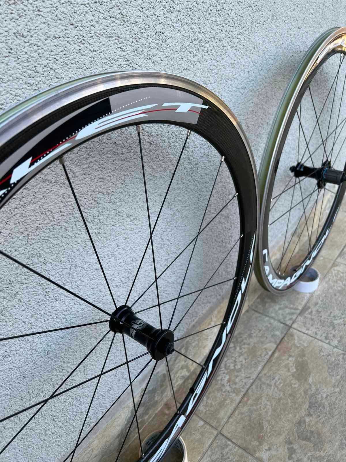 Карбонови капли Campagnolo Bullet 50 Carbon Wheelset 700C 11S Shimano