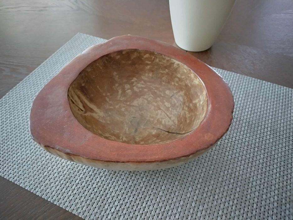 красива голяма дървена фруктиера от Индонезия