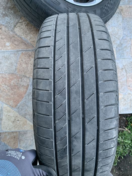 Jante aliaj 5x110 cu cauciucuri vara 205/60/R16!