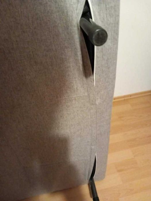 Разтегателно кресло - сиво