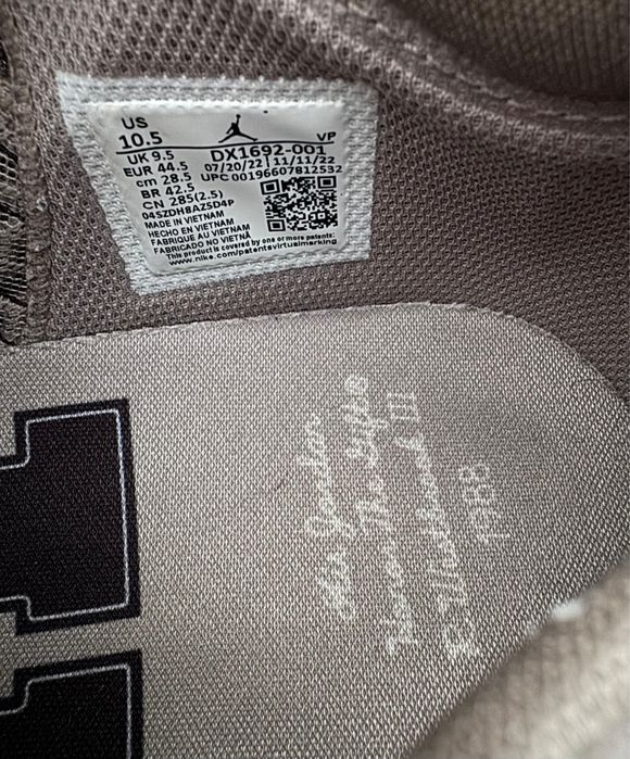 Nike air jordan why not honor the gift russel westbrook 44,5