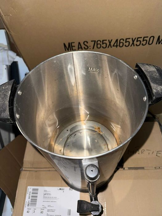 Dispenser electric apă fierbinte Metro Professional inox 10L