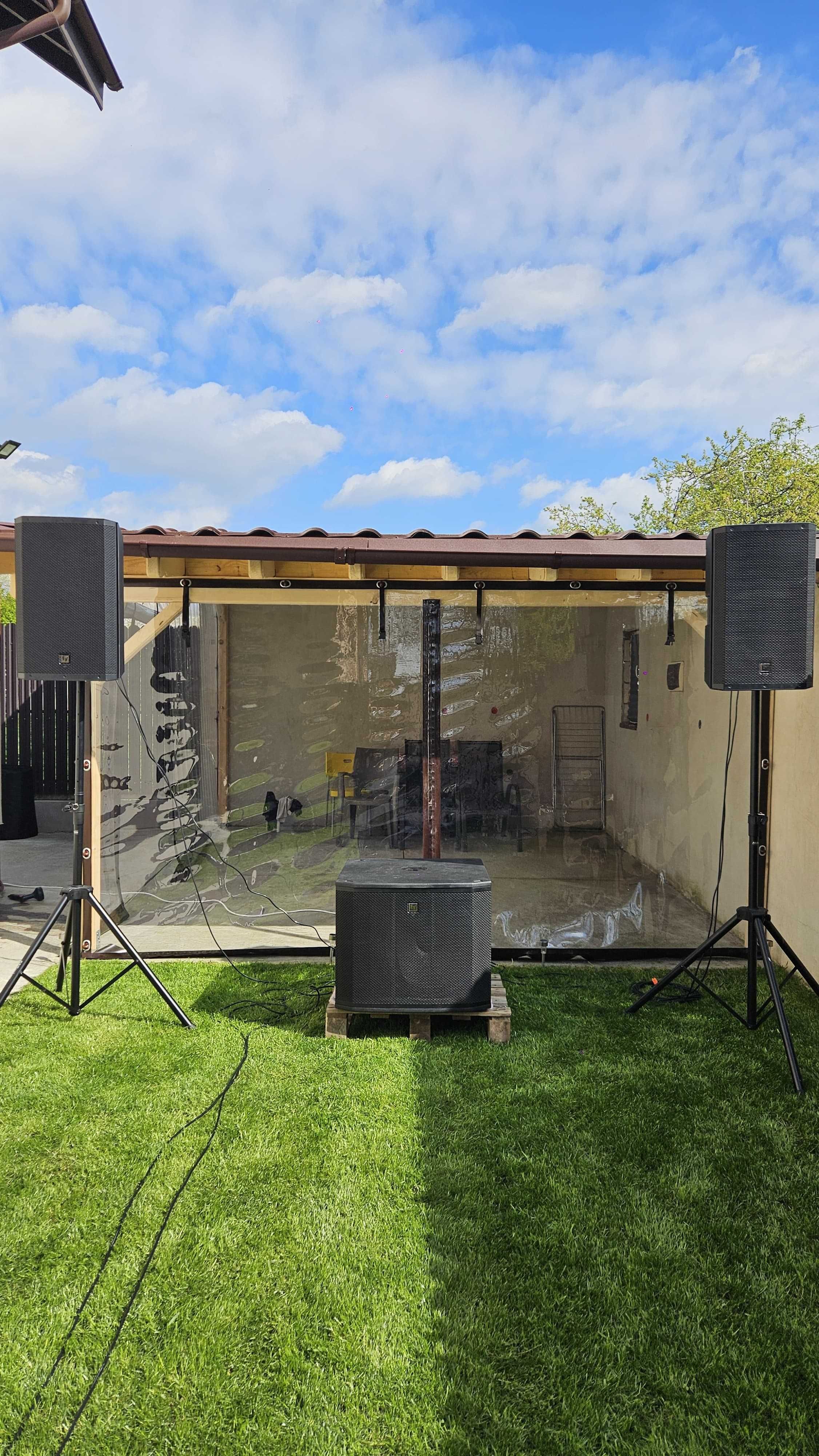 Inchiriere muzica Sonorizare boxe audio Lumini efecte Evenimente major