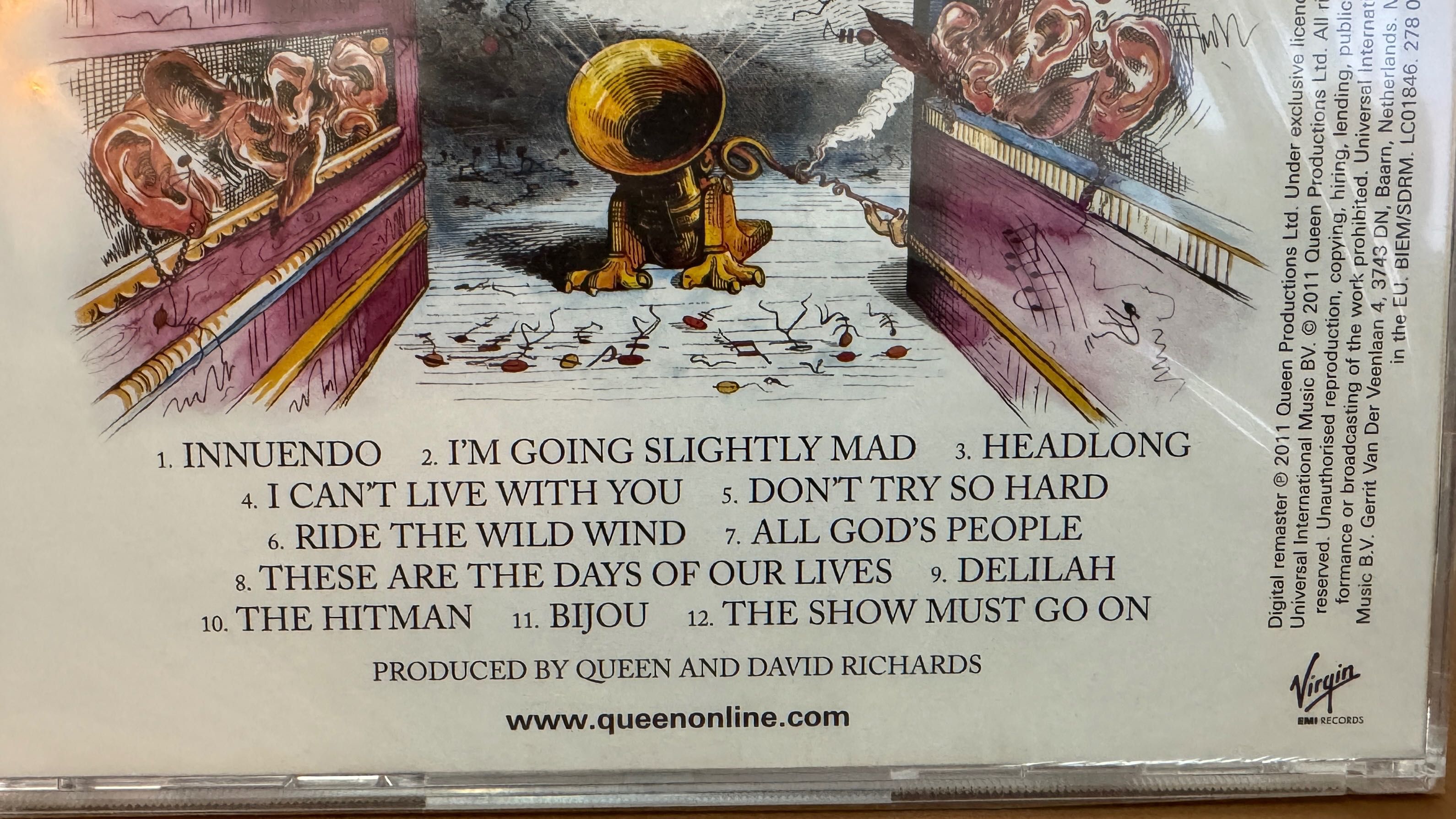 disc CD Queen: Innuendo (sigilat)
