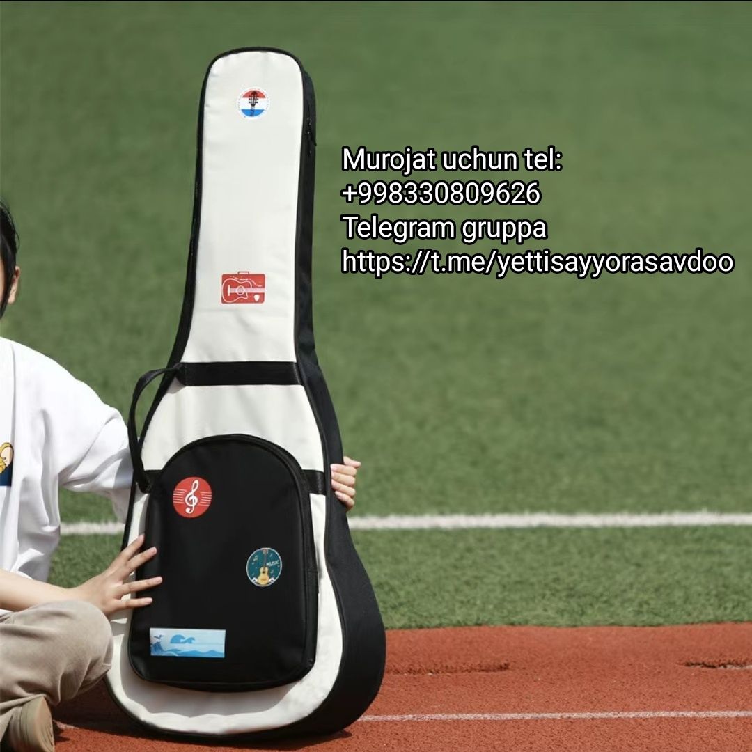 Gitara uchun yangicha ko'rinishga ega bolgan chexollar
