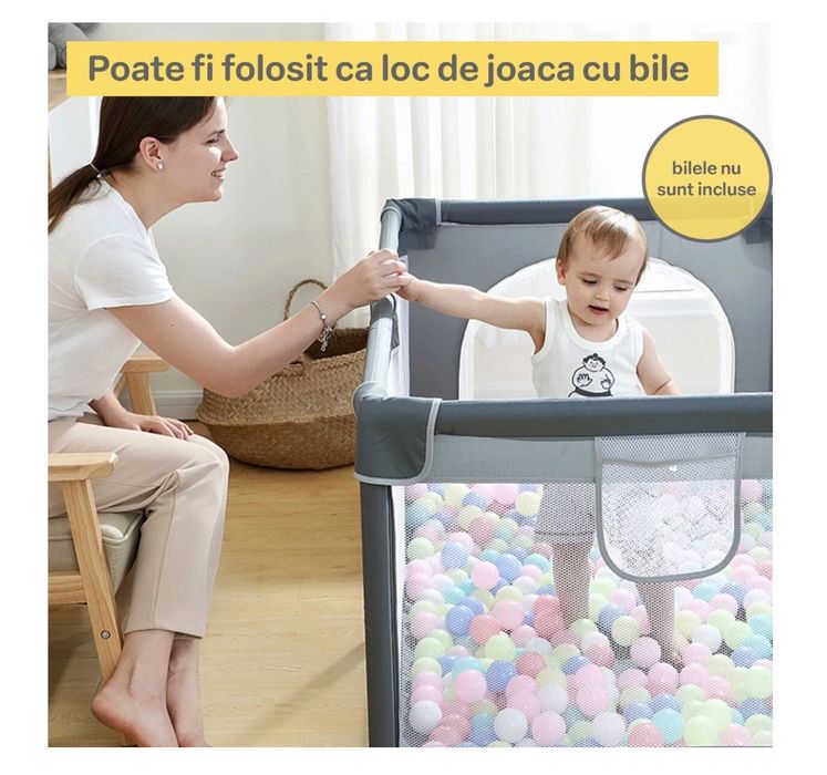 Reducere lichidare de stoc!! Tarc de joaca pentru copii 180x150 cm NOU