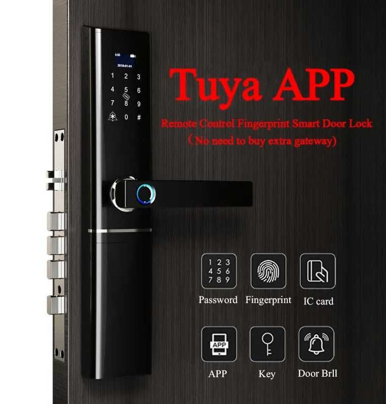 yala / incuietoare inteligenta D8 smart lock TUYA, TTLOCK