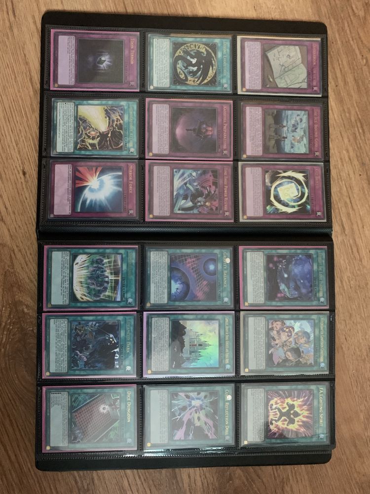 Yu-Gi-Oh binder rare/super/ultra албум с карти