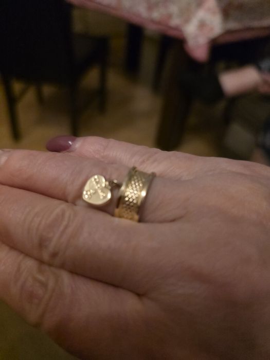 Inel lat cu inimioara