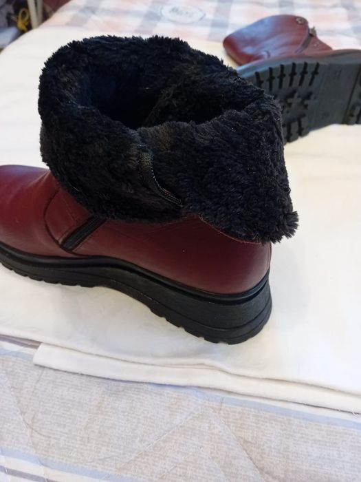 Cizmulițe de iarnă căptușite