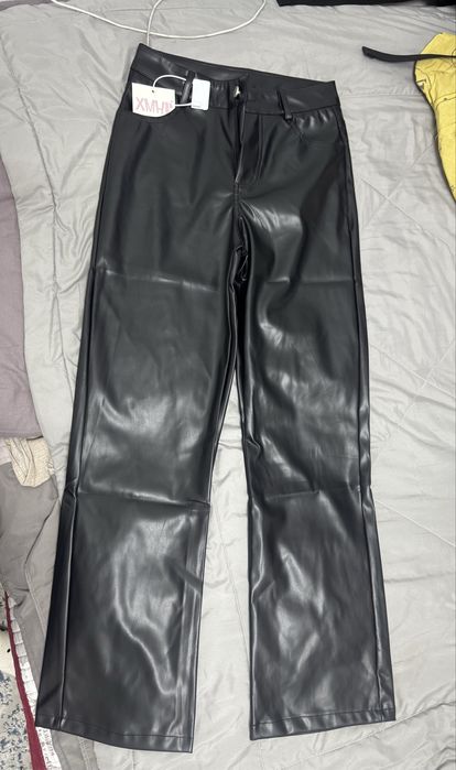 Кожаные штаны, новые, s/xs размера