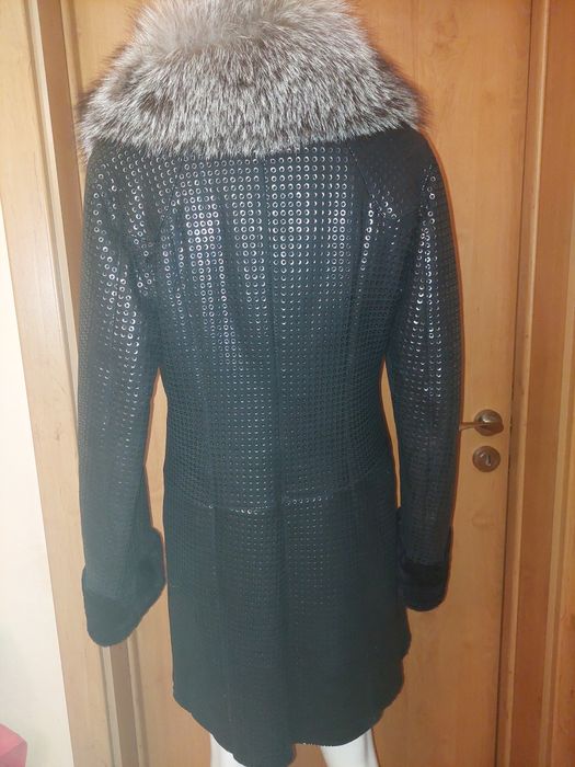 Зимни палта естествен косъм