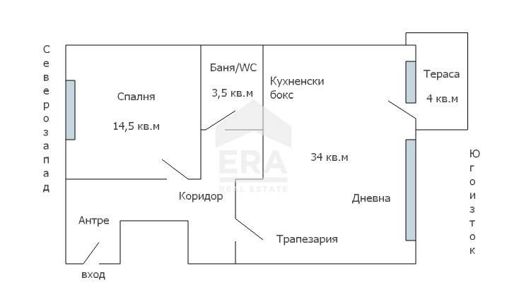 Продава се Двустаен апартамент в к.к. Св.Св. Константин и Елена - 86 кв.м за 1745 €/кв.м - Снимка #9