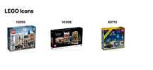 LEGO Colectie Icons, Ideas, Disney, DC, Harry Potter, GWP