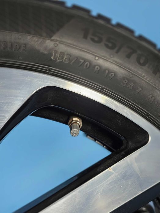 Roti Jante + Anvelope NOI IARNA - 155/70/19 - OEM BMW I3 NOI 5x112 !