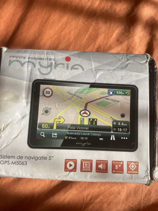 GPS MIRIA cu harta I Go Primo