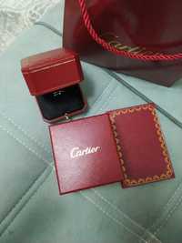Cartier yangi kumush uzuk sertifikatlari bilan
