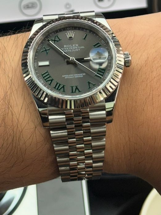rolex datejust wimbledon