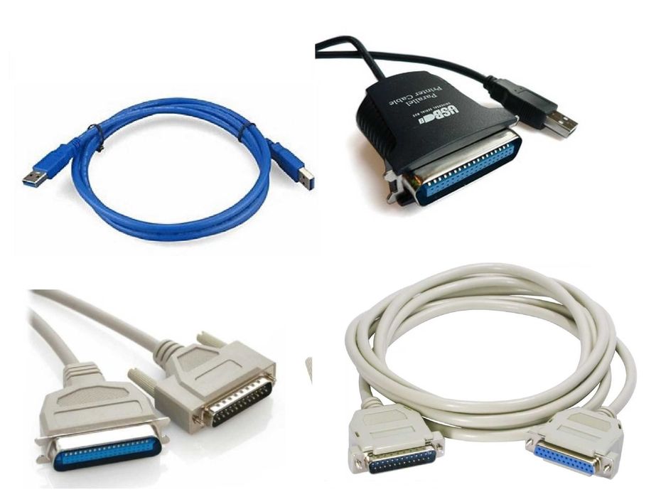 Кабель для принтера USB - LPT DB25