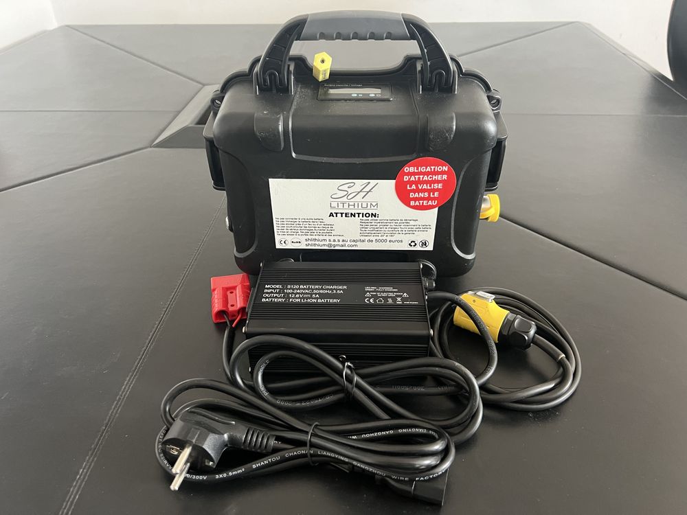 Baterie LifePO4 pentru sonar si motor electric,SH Lithium 12V50A-3.4kg