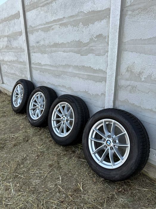 Set Jante Originale BMW + Anvelope Iarnă Pirelli 205/60 R16