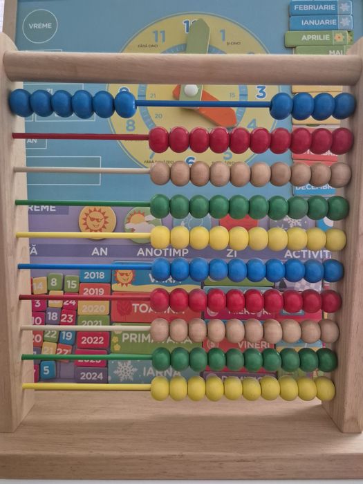 Calendar lemn educlass, numărătoare Melissa and Doug