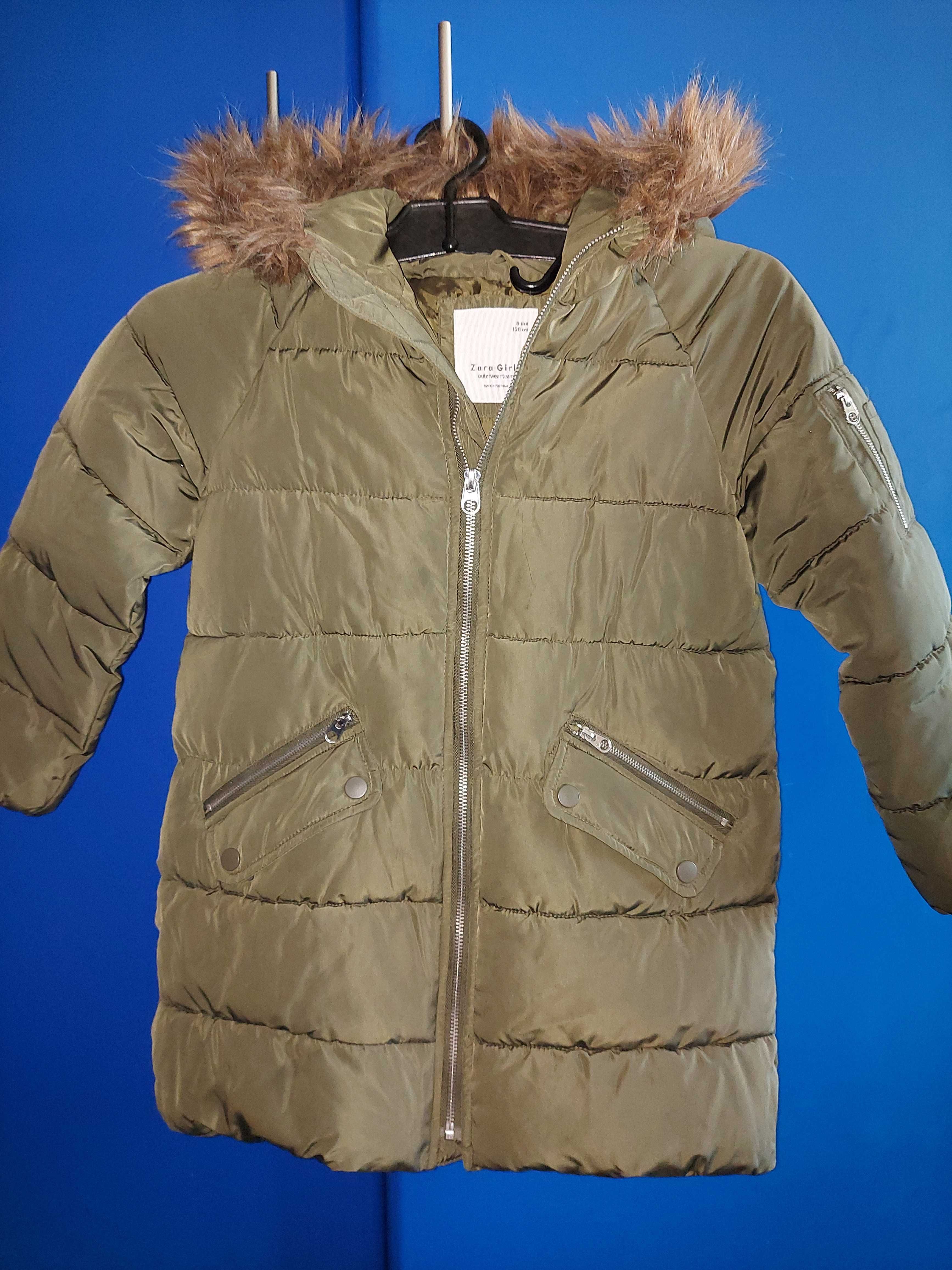 Зимняя удлиненная куртка Zara