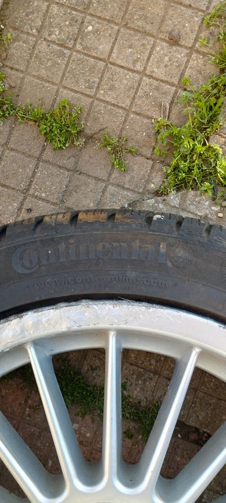 Джанти с гуми continental