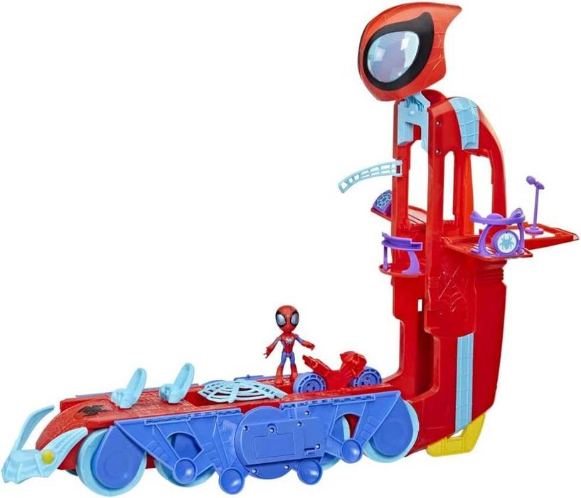 Камион кула Спайди 2 в 1 Кола на Spidey Спайдърмен Марвел Оригинален