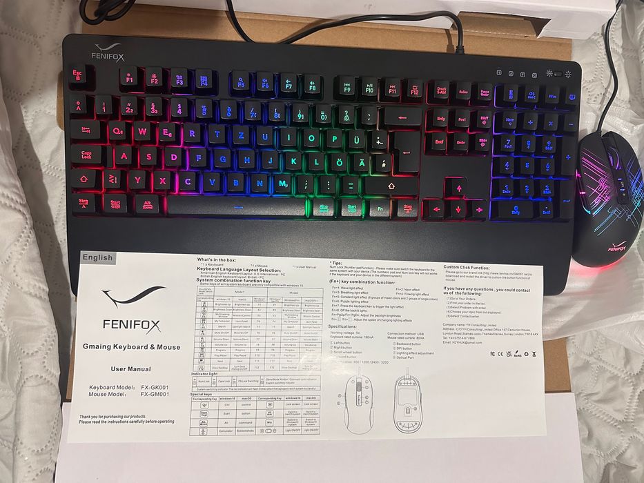 Tastatura +mouse set