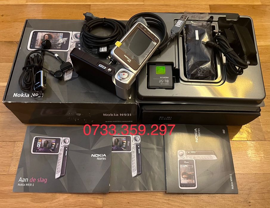 Nokia N93i - NOU ! Full Box ! RARITATE ! Telefon colectie.