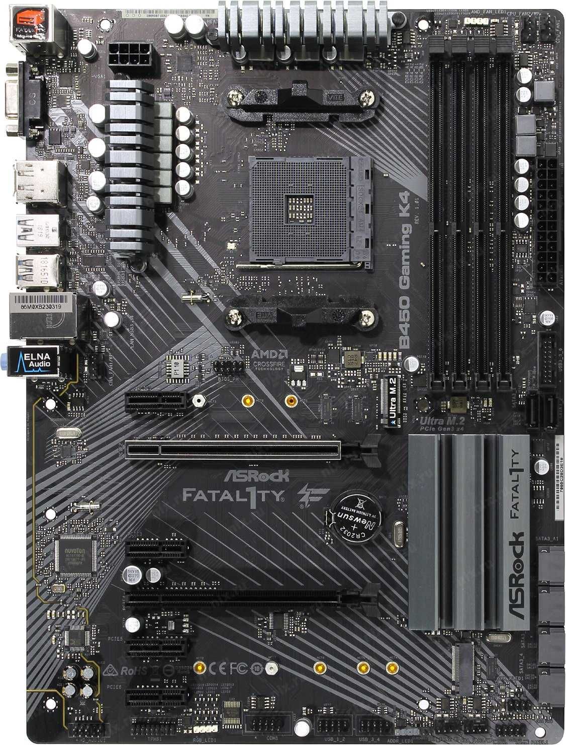 asrock b450 fatality gaming k4 + Ryzen 5600x + 16 Gb DDR4