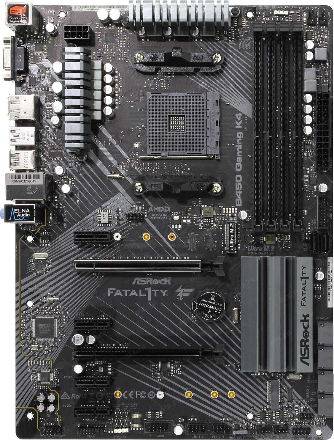 материнская плата asrock b450 fatality gaming k4