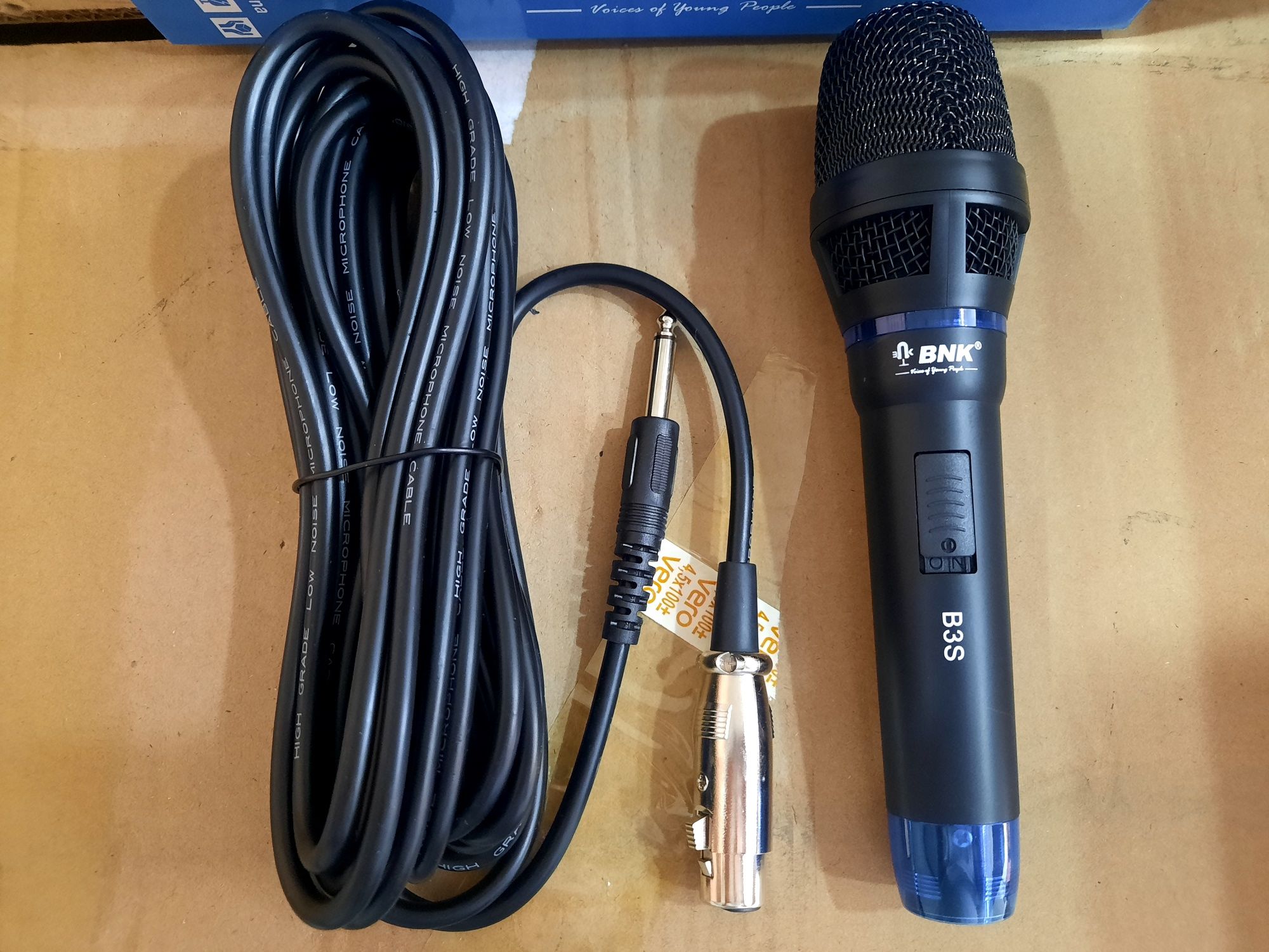 БЕПУЛ Доставка,BNK Profesional 6.35мм караоке колонкалар учун микрофон