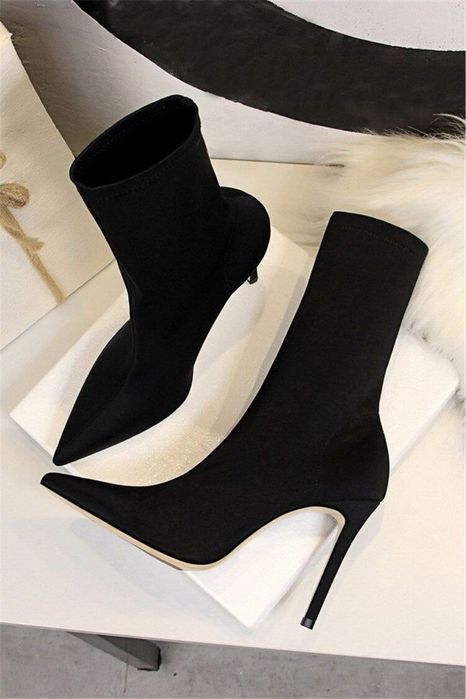 Ботильон женский black