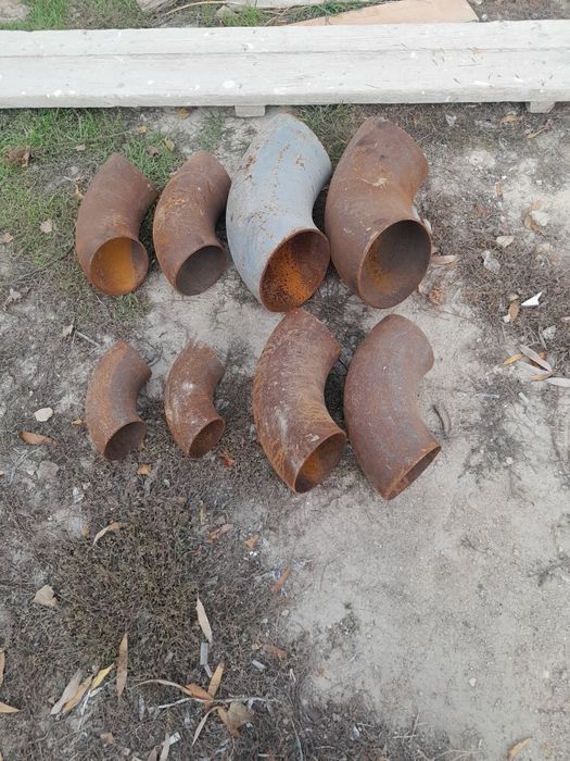 Отвод   железный