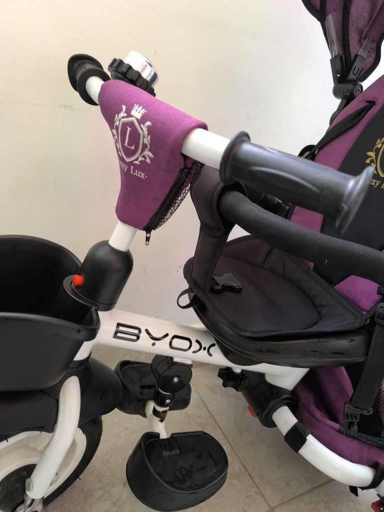 Детска триколка Flexy Lux лилав BYOX