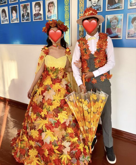 Күзгі баллға бас жүлденің көйлегі сатылады, толық образбен бірге