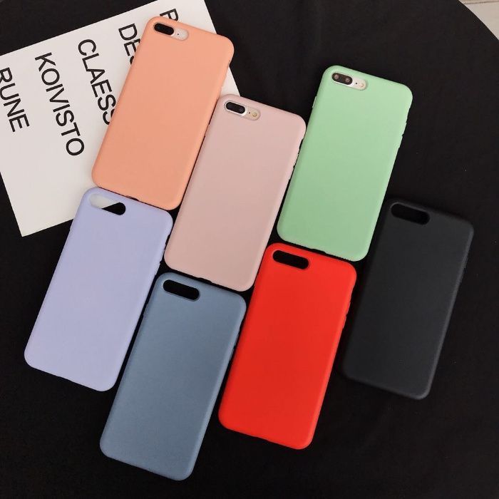 Husa antisoc cu microfibra pt. iPhone SE 2020 / 7 / 8