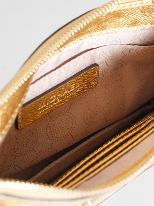 Michael Kors gold crossbag