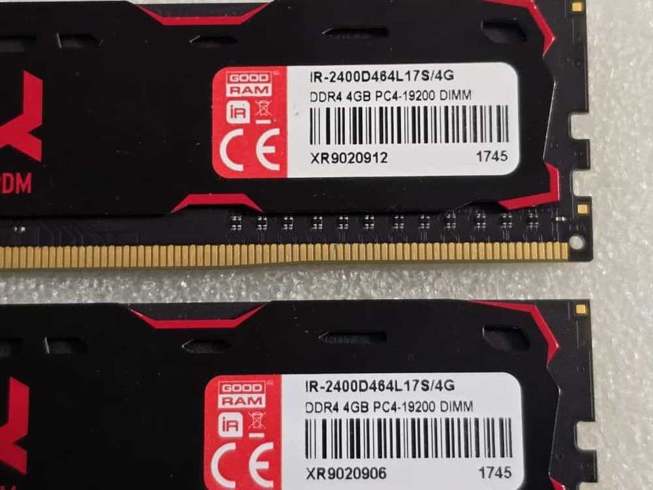 Kit memorie RAM desktop GOODRAM IRDM 8GB (2 x 4GB) 2400MHz