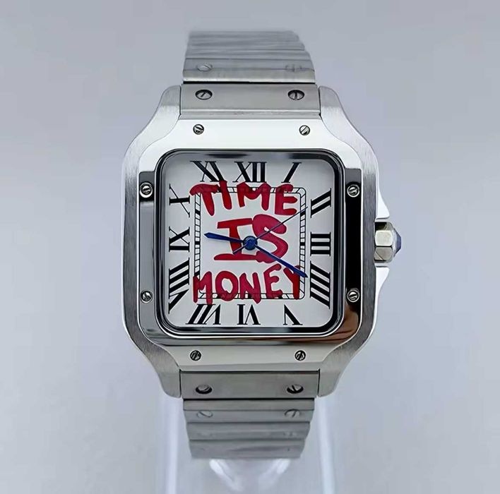 Seiko Mod автоматични часовници Time is Money F*ck 9-5