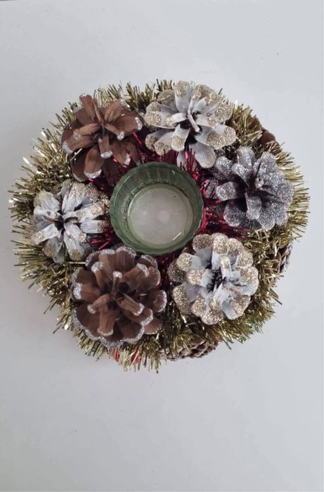 Ornament de craciun tip lumanare