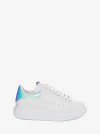 Alexander McQueen White/ Shock Pink