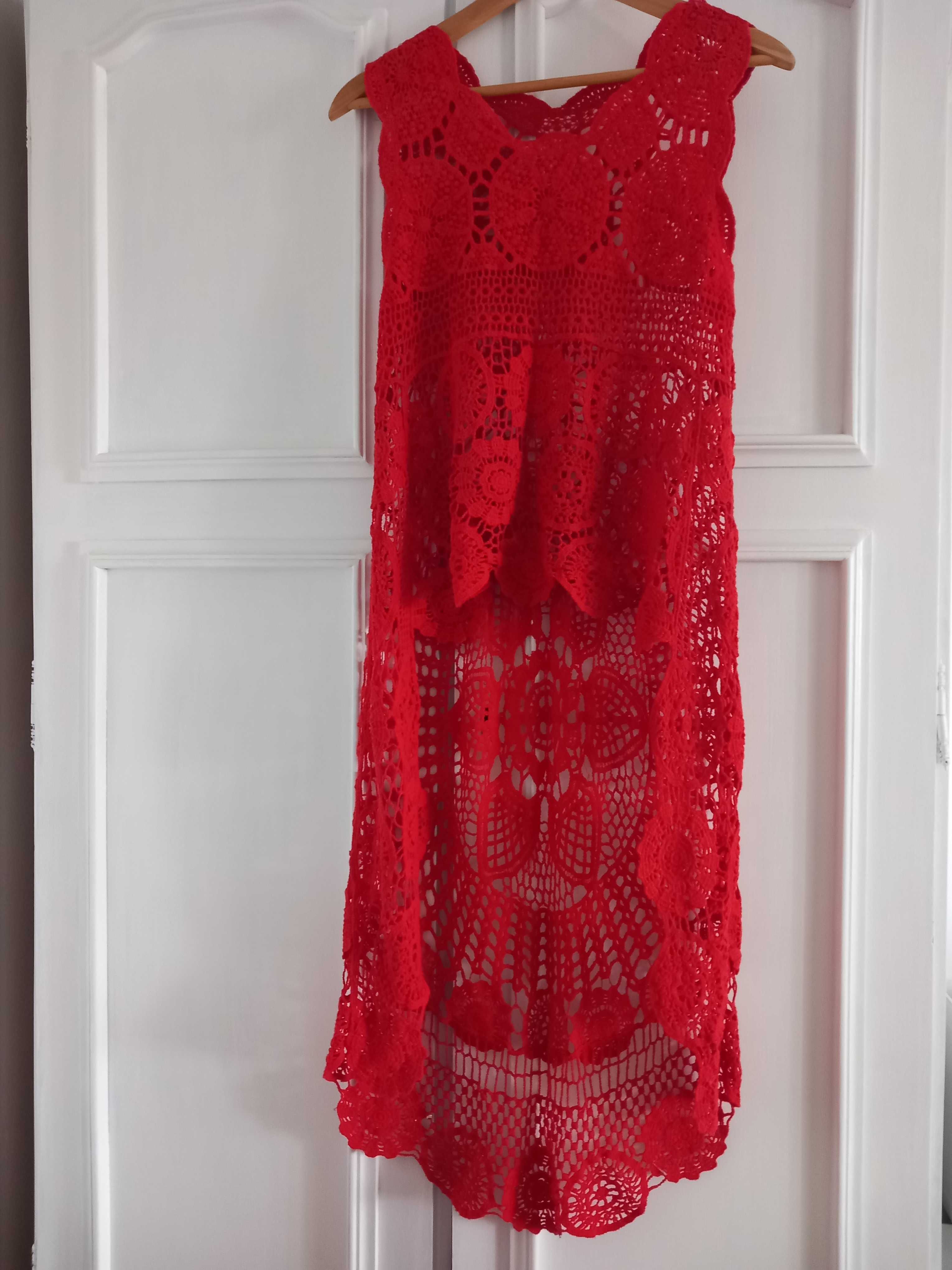 Superba rochie crosetata
