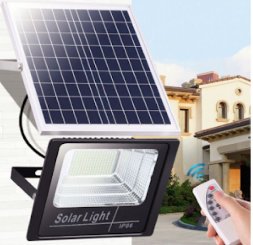 Panou solar 200 W 300 W cu proiector IP67 cu telecomanda